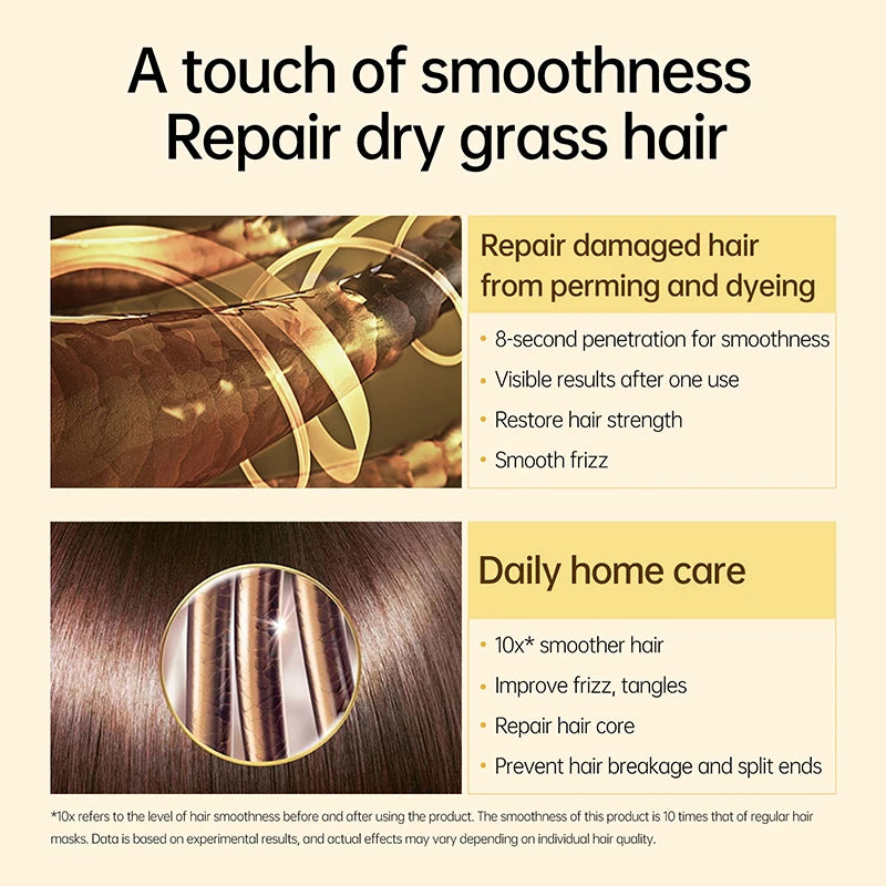 PURC 8 Seconds Hair Mask – Keratin Smoothing & Repair Treatment