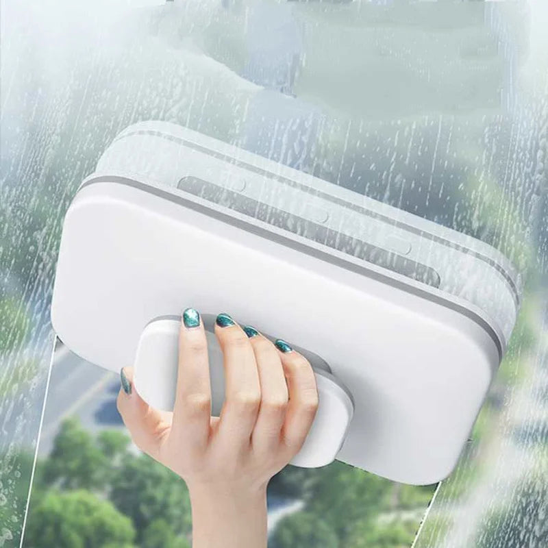 Double-Sided Magnetic Window Cleaner – Glass Wiper Brush for Home Window Cleaning, New
