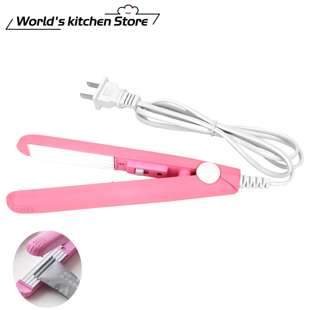 Mini Portable Heat Sealing Machine – Handheld Food Bag Sealer, Plastic Impulse Sealer for Household Use