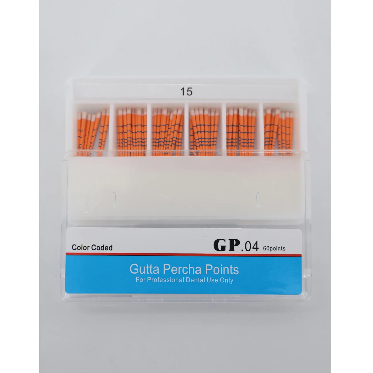 TJDent Endo Gutta Tapers #15-40, F1-F5 with Scale – Dental Absorbent Paper Consumables