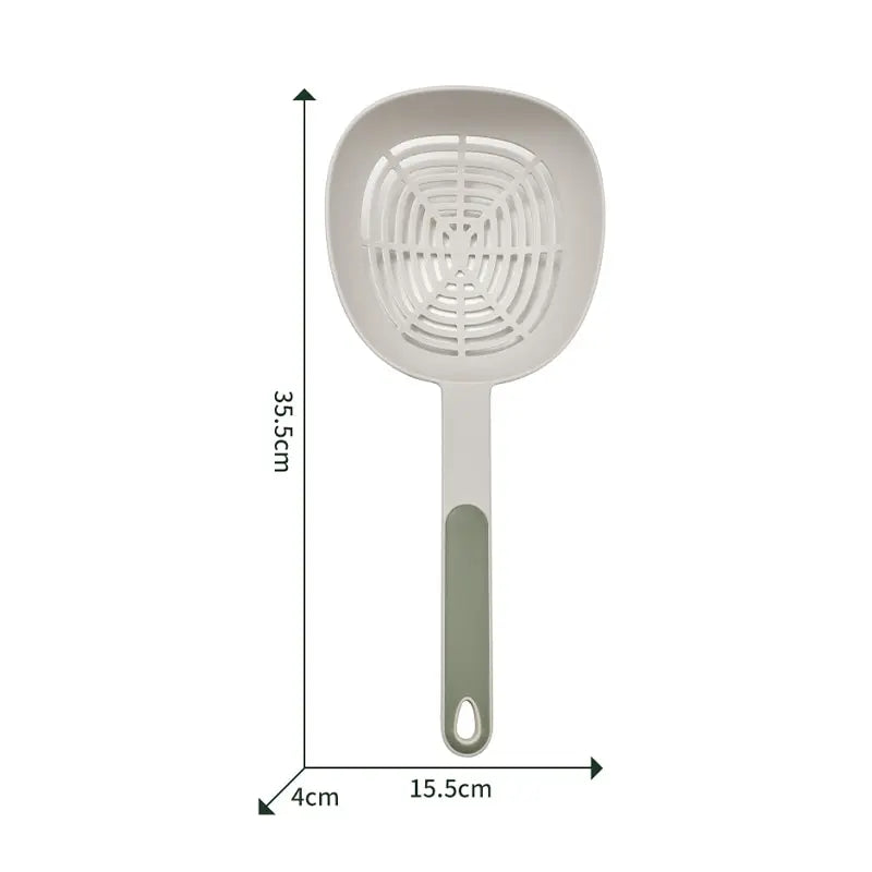 Heat-Resistant Pasta & Dumpling Spoon Long Handle Kitchen Tool