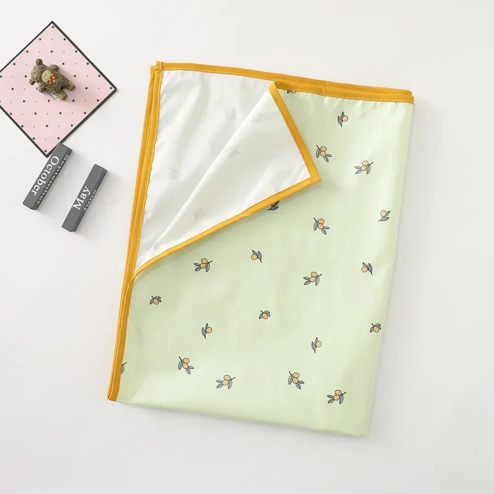 Reusable Waterproof Baby Changing Mat Foldable, Portable, Multi-Use Travel & Play Pad