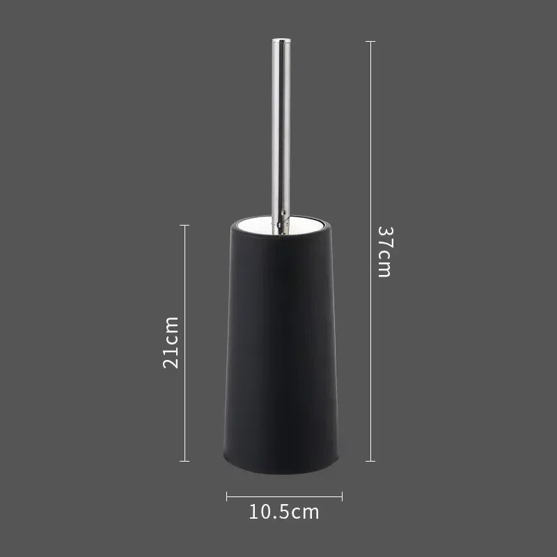 Nordic Style Golden Toilet Brush with Holder – Bathroom & Floor Cleaning Tool