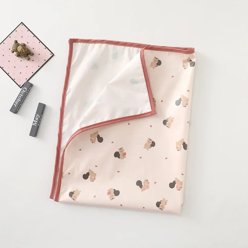 Reusable Waterproof Baby Changing Mat Foldable, Portable, Multi-Use Travel & Play Pad