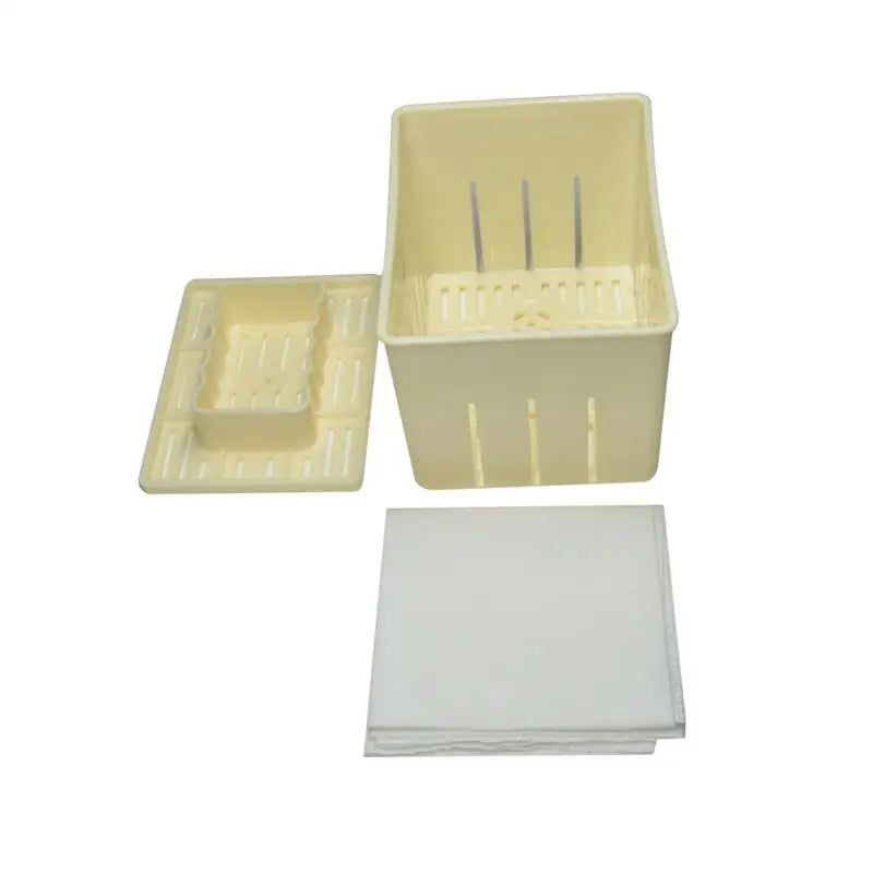 DIY Tofu Press Mold Set with Cheese Cloth Homemade Tofu Maker