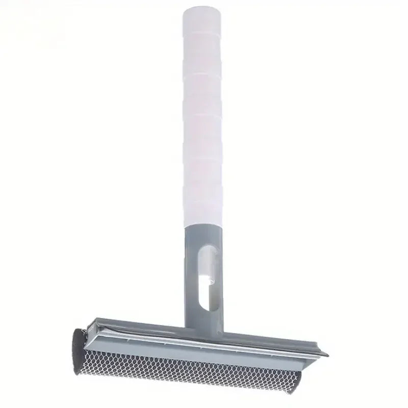 3-in-1 Window Cleaning Brush with Spray – Double-Sided Glass & Mirror Wiper