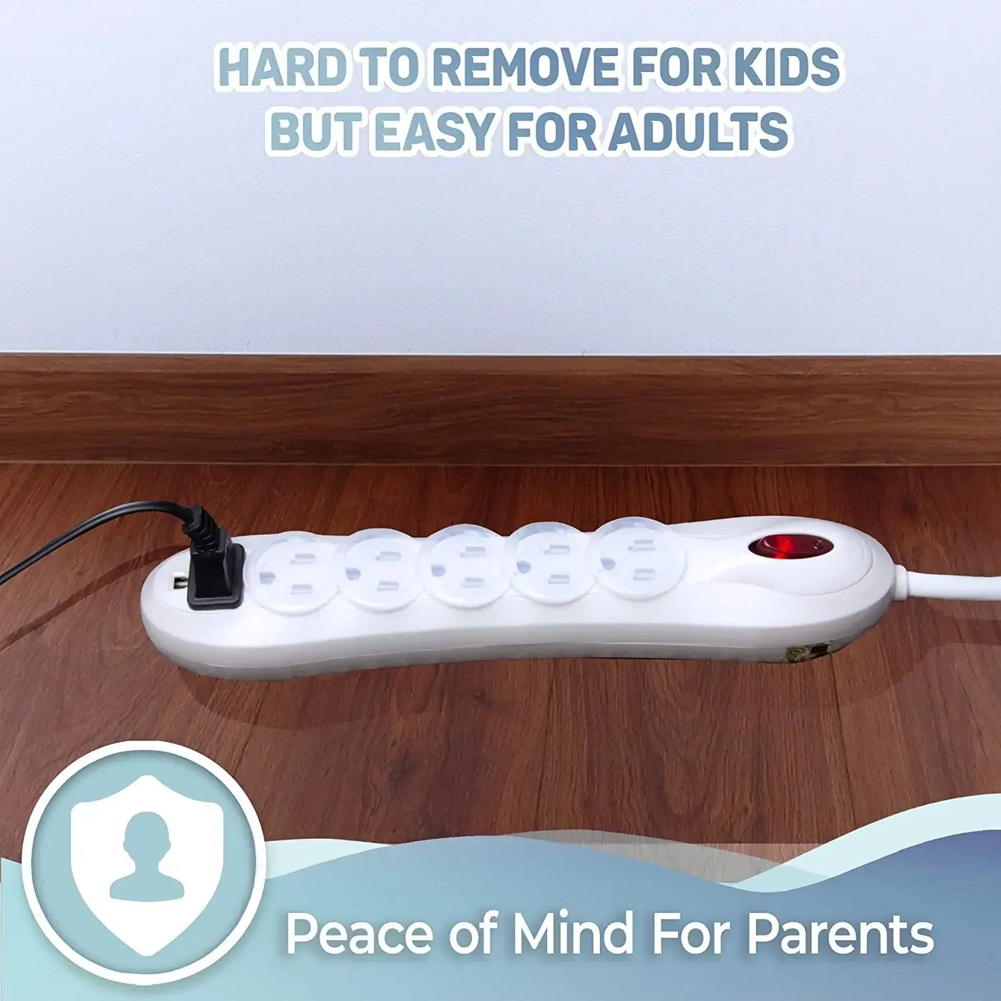 10pcs Baby Safety Socket Covers American Standard Plug Protectors
