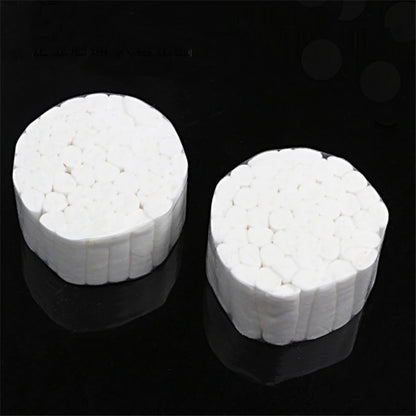 200pcs Dental Cotton Rolls – 100% Cotton, High Absorbency, Surgical-Grade