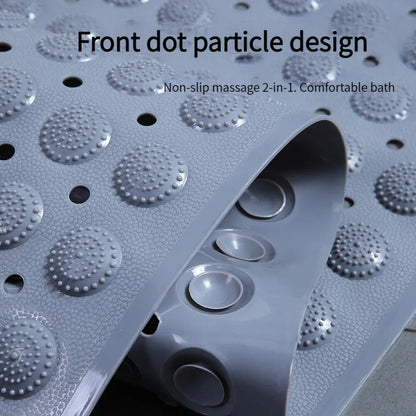Non-Slip Shower Bath Mat – Thick, Hydrophobic Pad with Suction Cups & Foot Massage