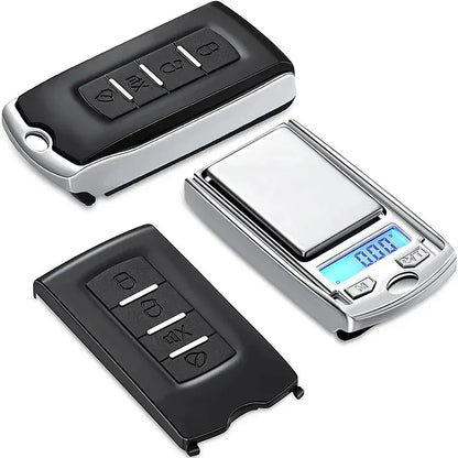 Mini Digital Pocket Scale 100g/200g, Portable Key-Style with Backlit LCD Display
