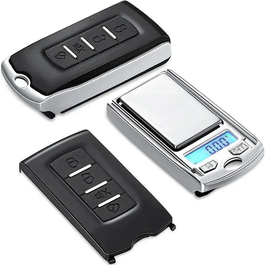 Mini Digital Pocket Scale 100g/200g, Portable Key-Style with Backlit LCD Display