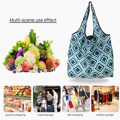 Foldable Eco-Friendly Fashion Tote Large Capacity, Travel & Grocery Bag