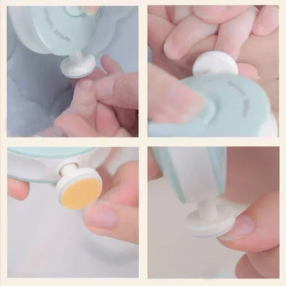 Electric Baby Nail Trimmer – Safe & Easy Nail Care Kit for Newborns and Kids