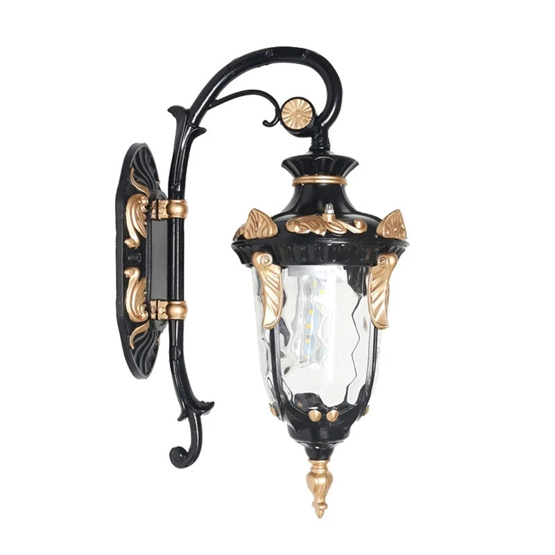 European Retro Waterproof Outdoor Wall Lamp