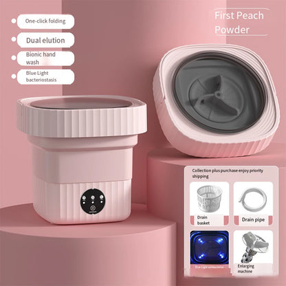 Ultrasonic Folding Portable Washing Machine 6L/11L