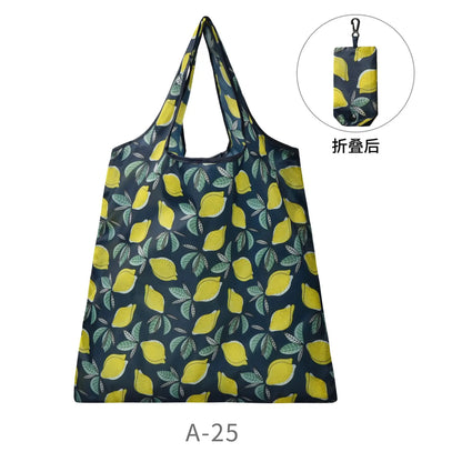 Foldable Eco-Friendly Fashion Tote Large Capacity, Travel & Grocery Bag