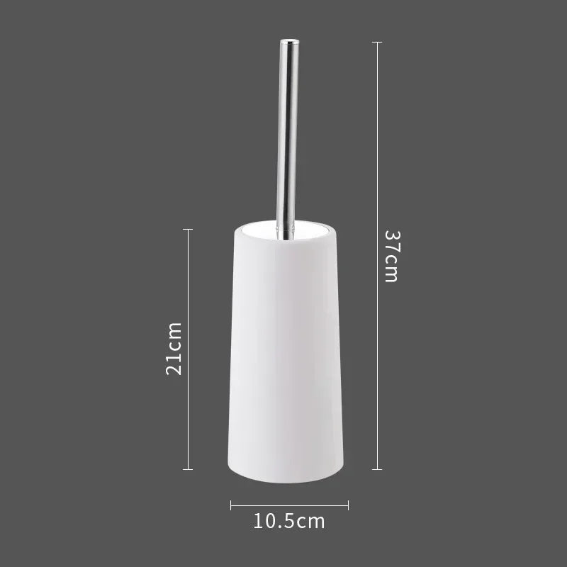 Nordic Style Golden Toilet Brush with Holder – Bathroom & Floor Cleaning Tool