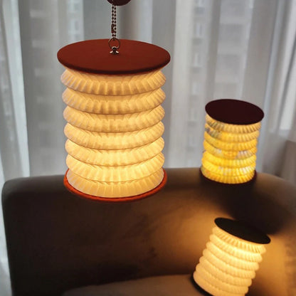 Foldable Touch LED Lamp – USB Rechargeable, Dimmable & Portable Night Light
