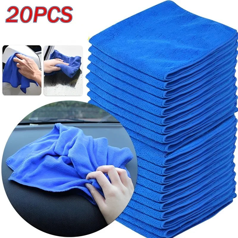 20 Microfiber Towels for Car and Home.