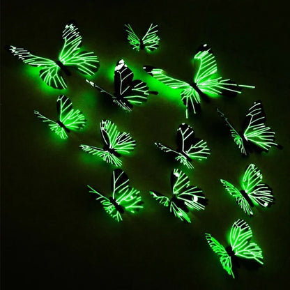 3D Luminous Butterfly Wall Stickers