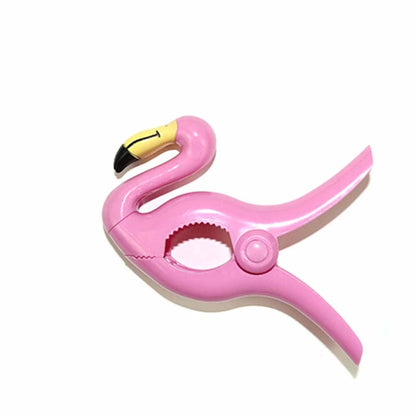 Cute Animal Beach Towel Clips  Decorative, Large Clips for Sunbeds & Drying Racks