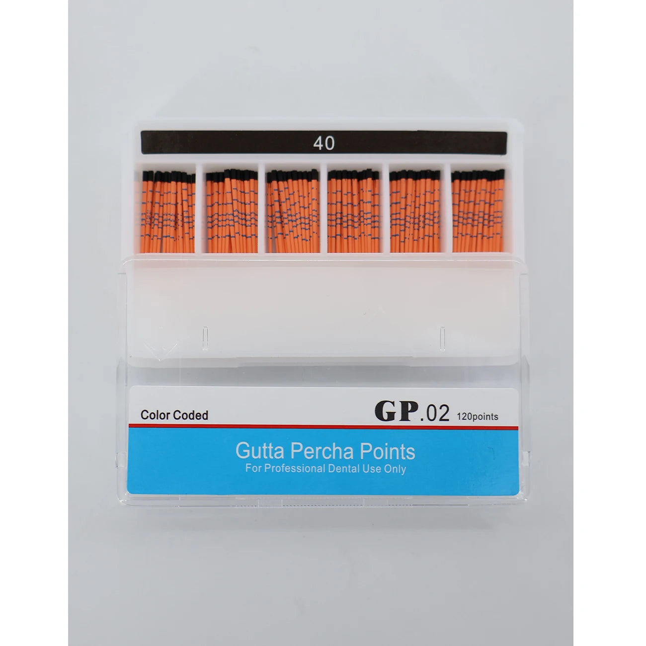 TJDent Endo Gutta Tapers #15-40, F1-F5 with Scale – Dental Absorbent Paper Consumables