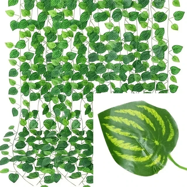 Battery Ivy Vine String Light – Hanging Fake Plant Decor
