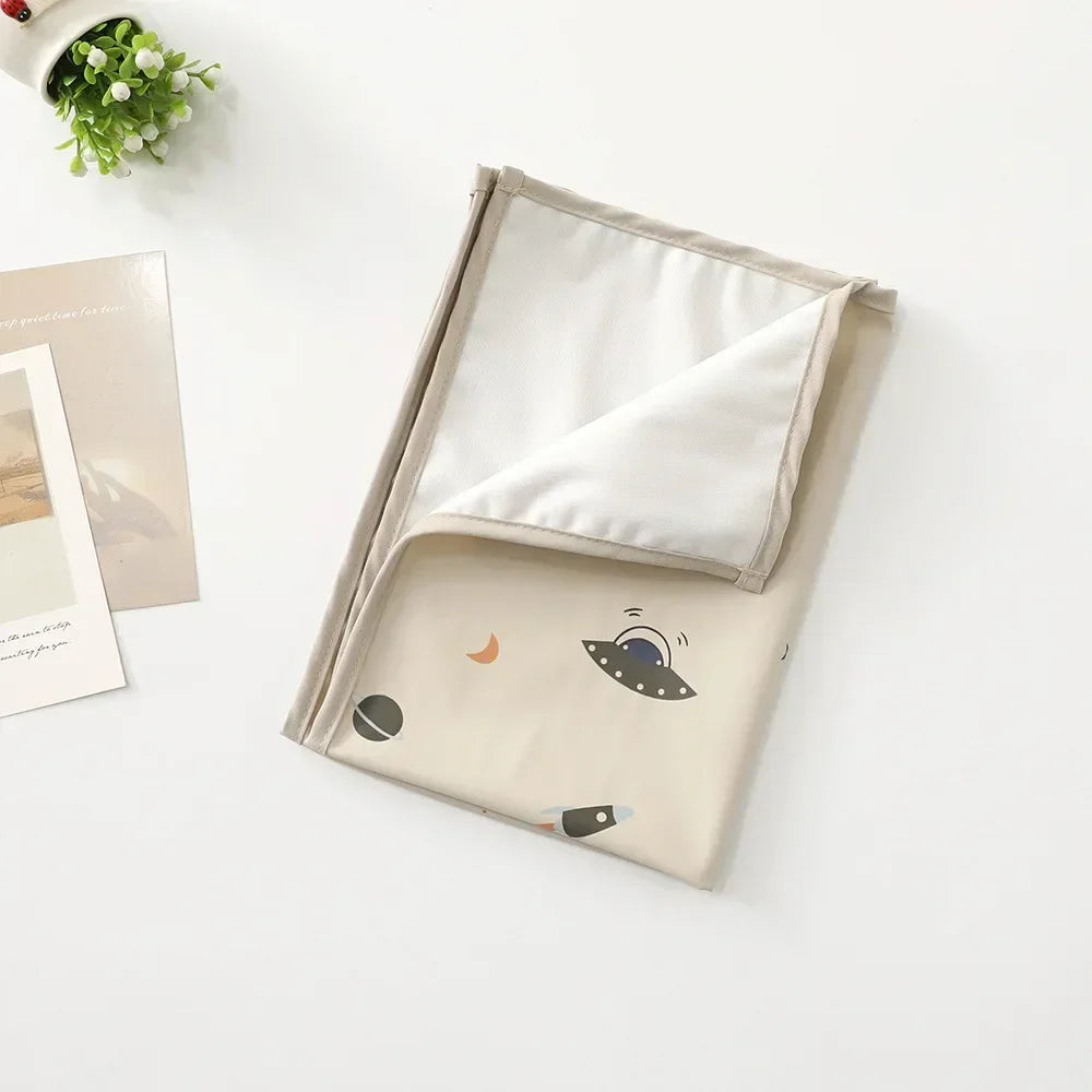 Reusable Waterproof Baby Changing Mat Foldable, Portable, Multi-Use Travel & Play Pad