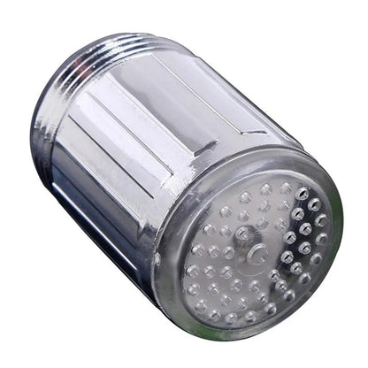 7-Color LED Faucet Head – Glow Water Stream Aerator, Automatic Color Change, Water-Saving Tap Nozzle for Kitchen & Bathroom