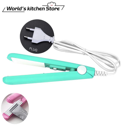 Mini Portable Heat Sealing Machine – Handheld Food Bag Sealer, Plastic Impulse Sealer for Household Use