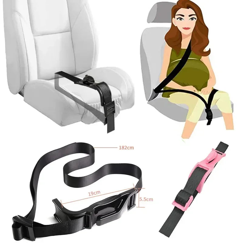 Maternity Car Seat Belt Adjuster – Belly Support & Safety Strap for Pregnant Women