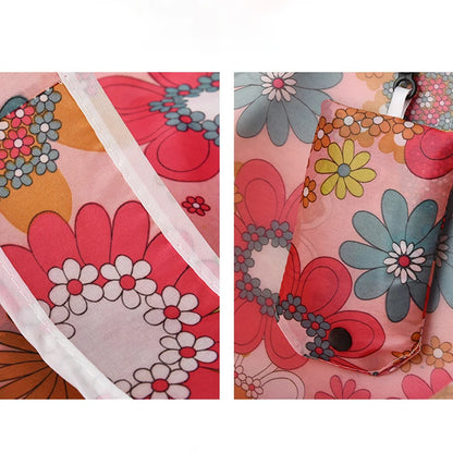 Foldable Eco-Friendly Fashion Tote Large Capacity, Travel & Grocery Bag