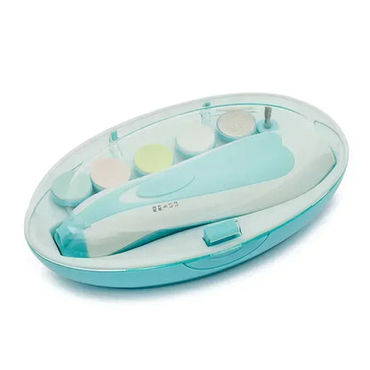 Electric Baby Nail Trimmer – Safe & Easy Nail Care Kit for Newborns and Kids