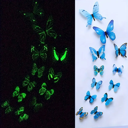 3D Luminous Butterfly Wall Stickers