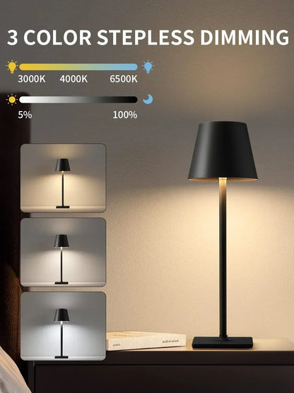 Classic LED Rechargeable Touch Table Lamp