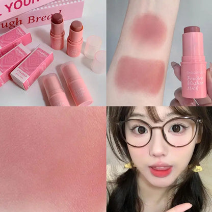 3-in-1 Monochrome Blush Stick – Lip, Cheek & Contour Matte Makeup