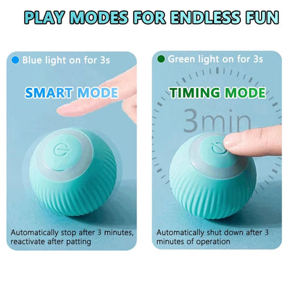 Smart Interactive Rolling Cat Toy Ball