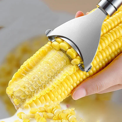 Stainless Steel Corn Peeler and Stripper Tool