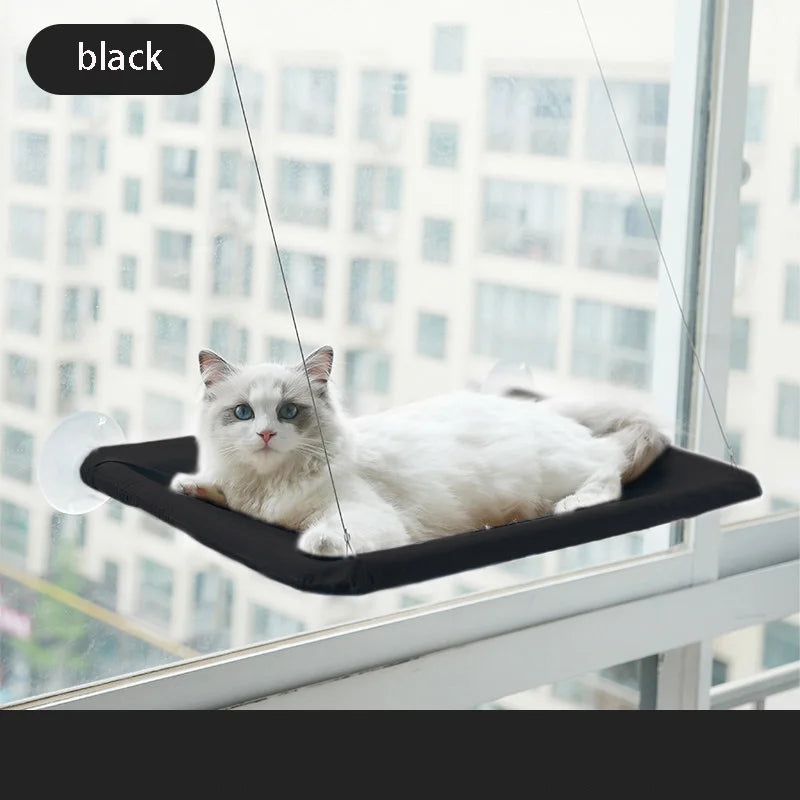 Cat Hammock Bed Hanging Window Seat Perch Nest for Cats Kittens – Holds up to 20kg Pet Accessory