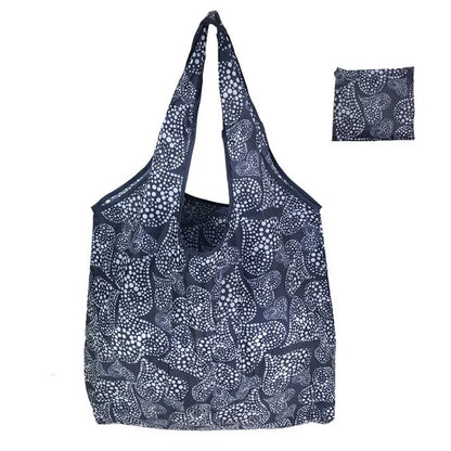 Foldable Eco-Friendly Fashion Tote Large Capacity, Travel & Grocery Bag