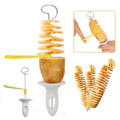 Whirlwind Potato Spiral Cutter for Creative Veggies