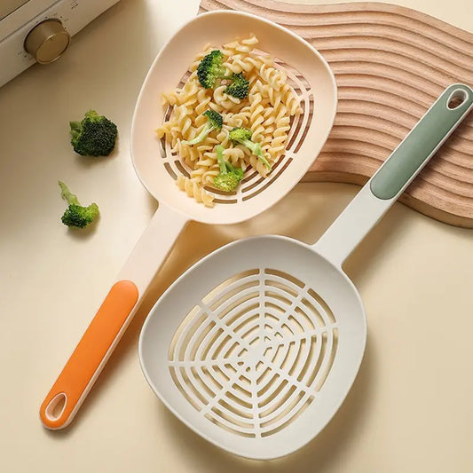 Heat-Resistant Pasta & Dumpling Spoon  Long Handle Kitchen Tool