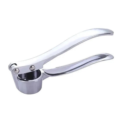 Multifunctional Zinc Alloy Garlic Press – Anti-Skid Manual Garlic Crusher