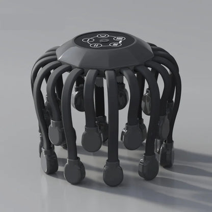 20-Head Scalp Massager with Red Light – Octopus Vibrator for Stress Relief