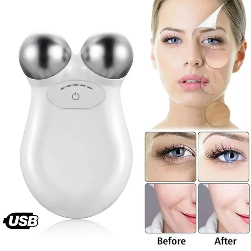 Microcurrent Facial Massager for Anti-Wrinkle and Firming