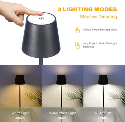 Classic LED Rechargeable Touch Table Lamp