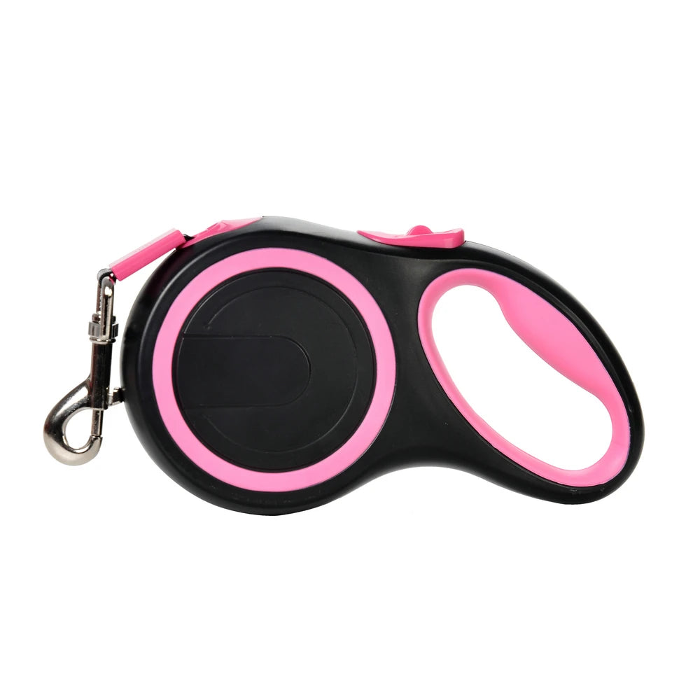 Retractable Dog Leash 5m/8m – Adjustable Rope Walking & Hiking Leash for Small to Large Dogs up to 50kg