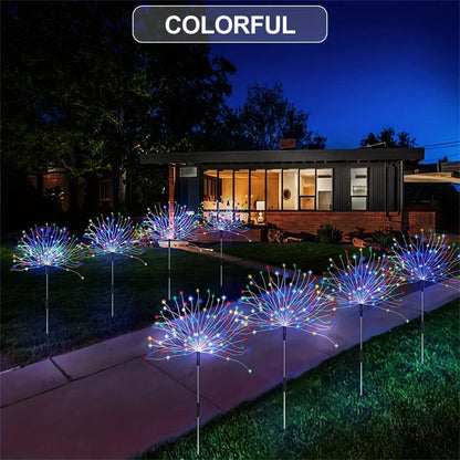 LED Solar Firework Light 90-200cm