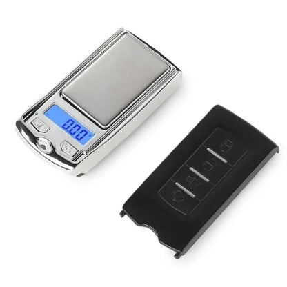Mini Digital Pocket Scale 100g/200g, Portable Key-Style with Backlit LCD Display