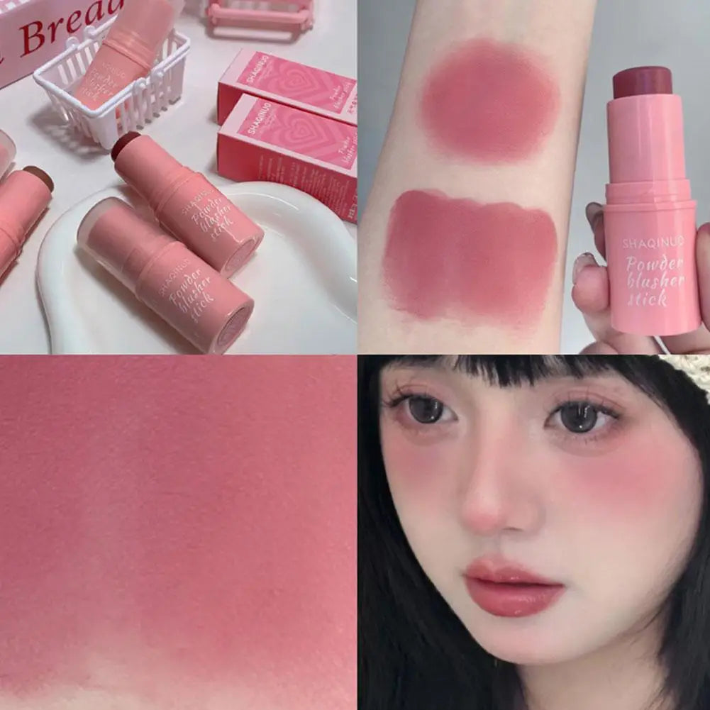 3-in-1 Monochrome Blush Stick – Lip, Cheek & Contour Matte Makeup